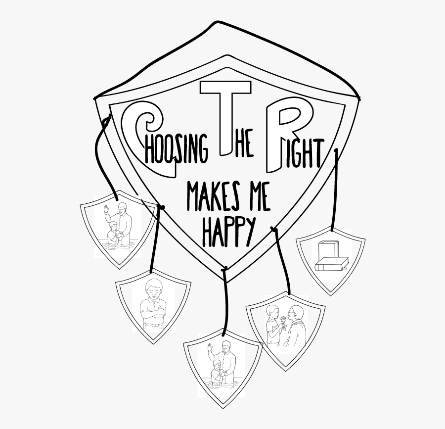 Choosing The Right Gives Me A Primary - Choosing The Right Gives Me A Happy Feeling, Transparent Clipart