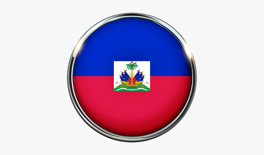Accessory,crest,oval - Haiti Flag, Transparent Clipart
