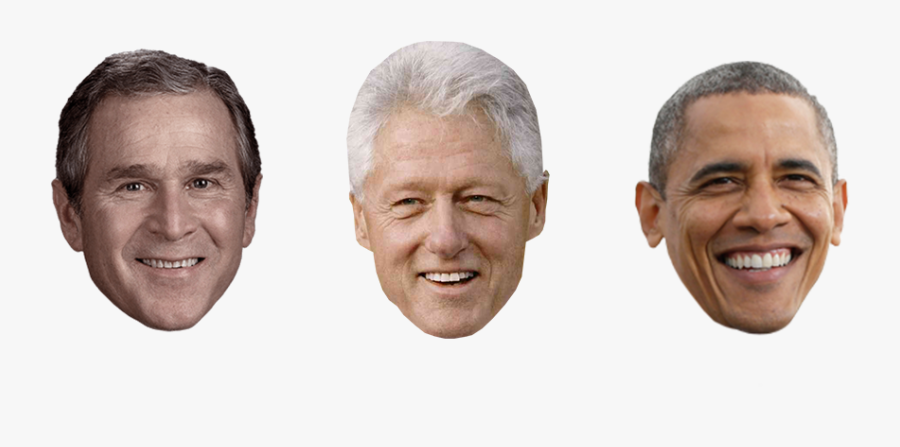 What Do Presidents Clinton - Obama Clinton Bush Png, Transparent Clipart