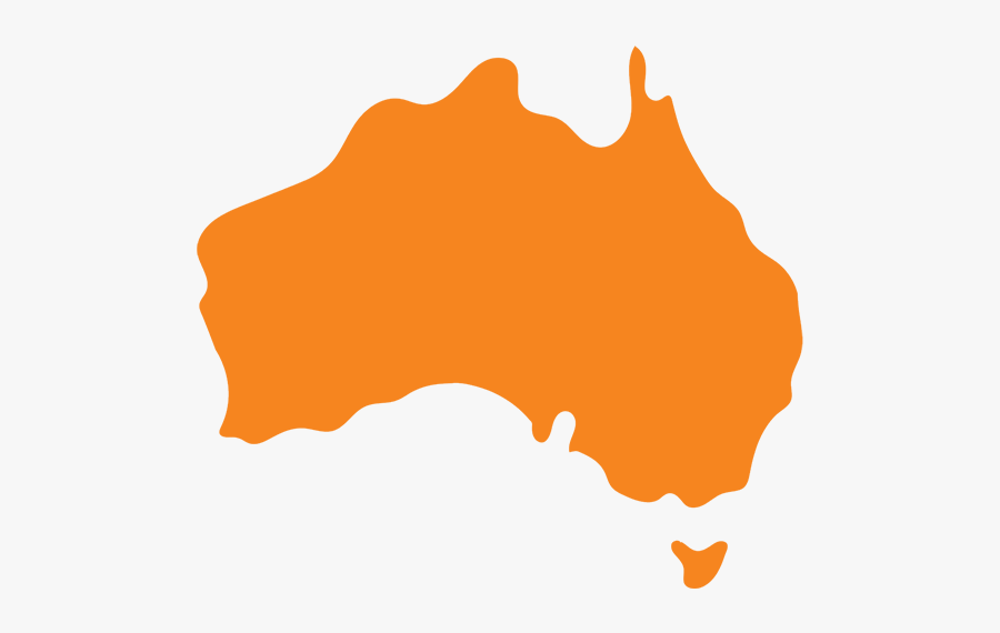 Map Of Australia, Transparent Clipart