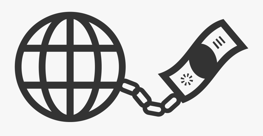 World And Anchor Logo, Transparent Clipart