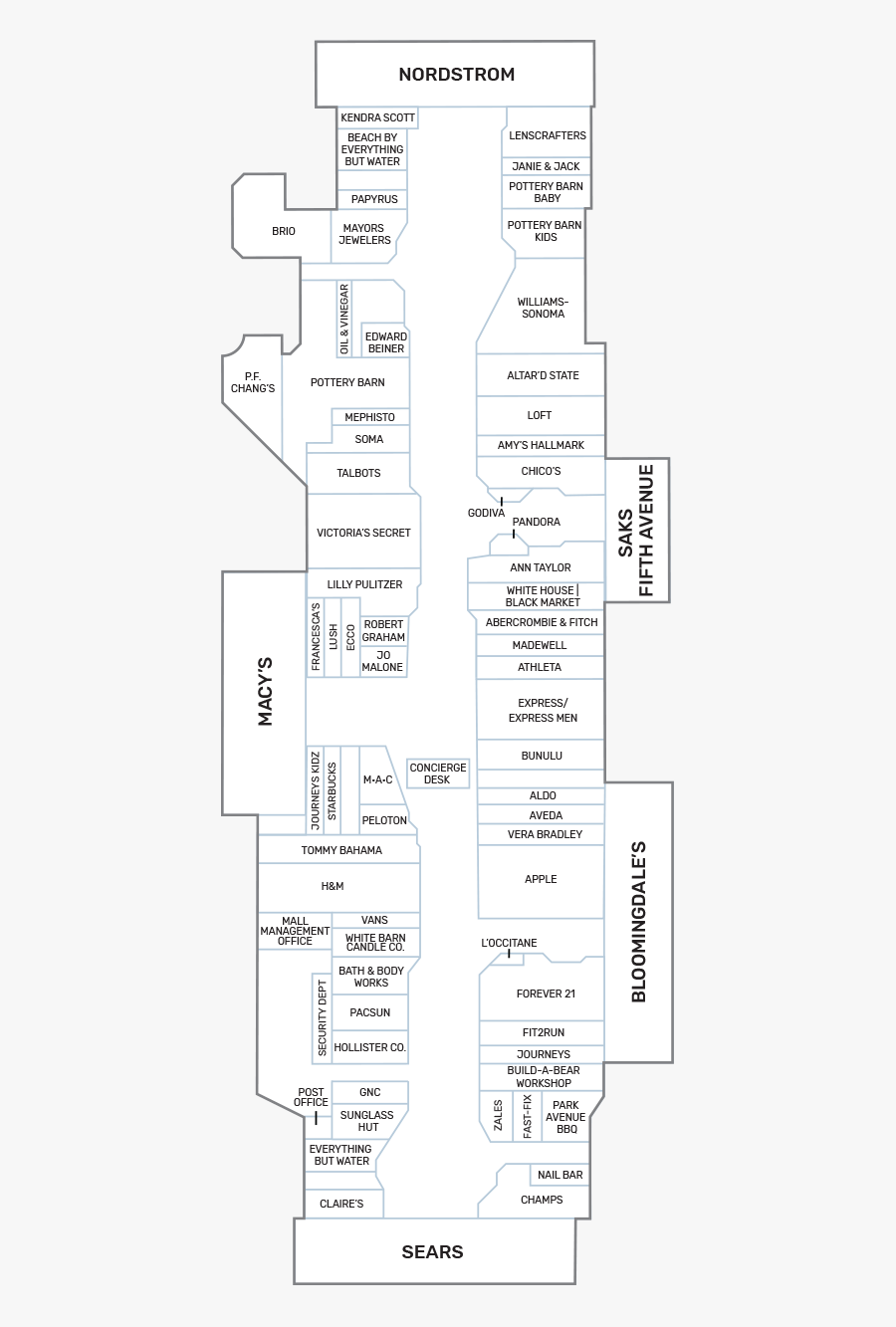 Palm Beach Gardens Mall Stores, Transparent Clipart