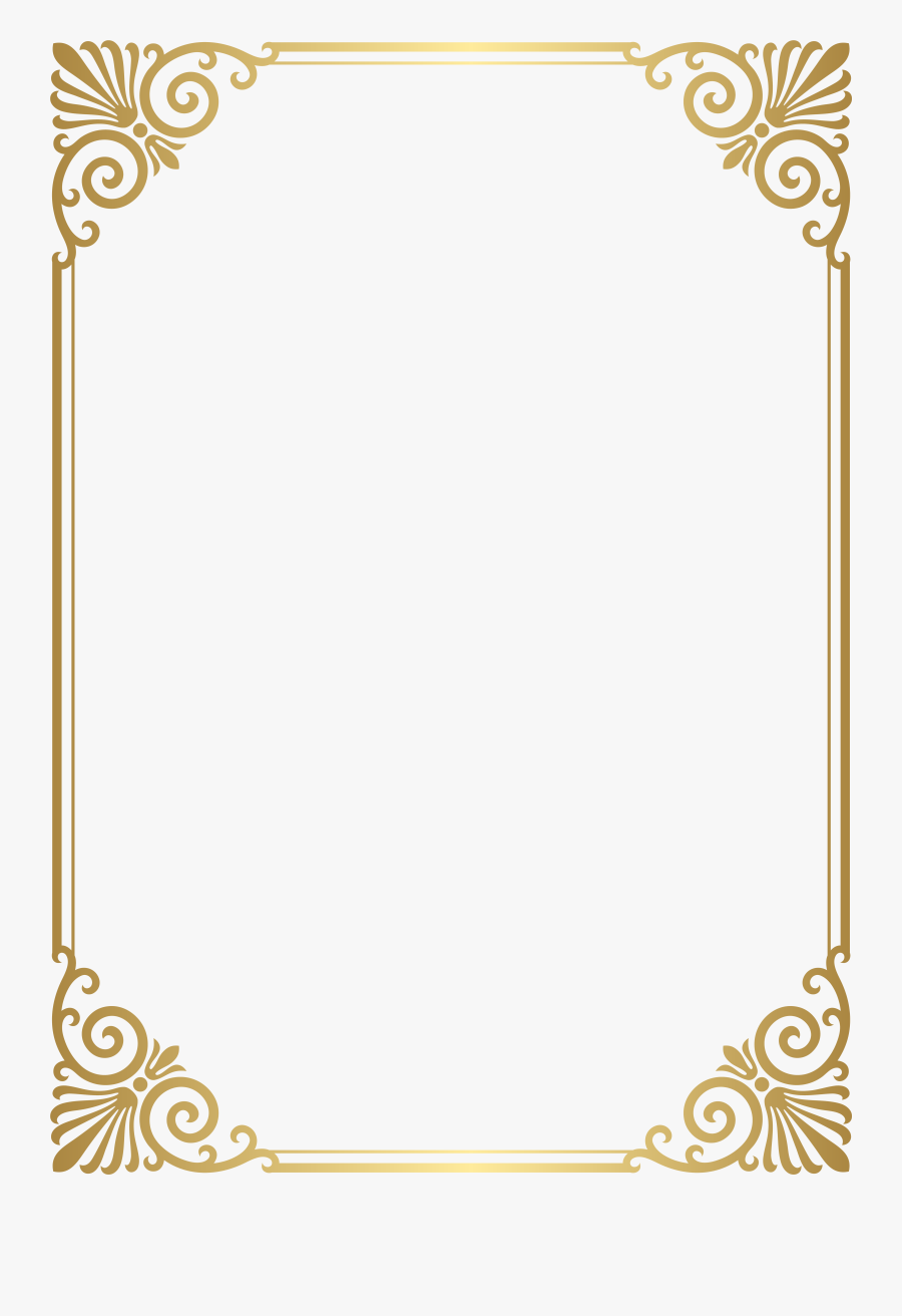 Transparent January Border Clipart - Frame Border Clipart, Transparent Clipart