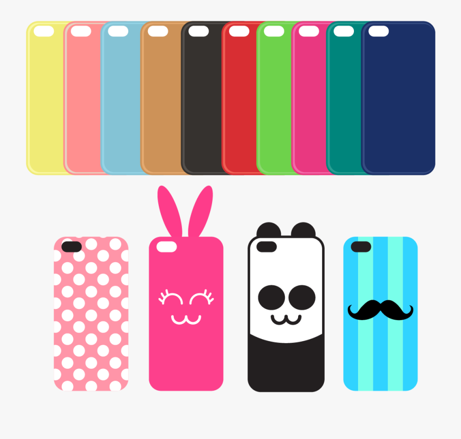 Iphone 7 Clipart Cellular Phone - Mobile Phone Case Vector, Transparent Clipart