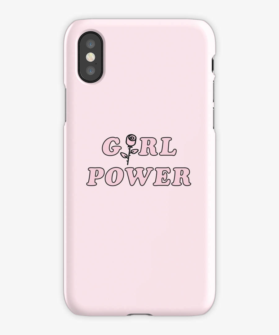 Girl Power Iphone X, Transparent Clipart