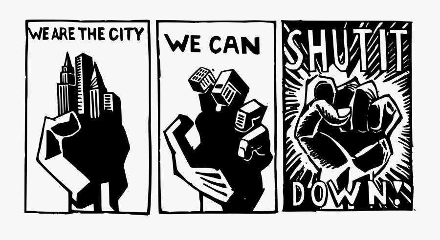 Anarchy Clipart Government Power - Clifford Harper Prints, Transparent Clipart