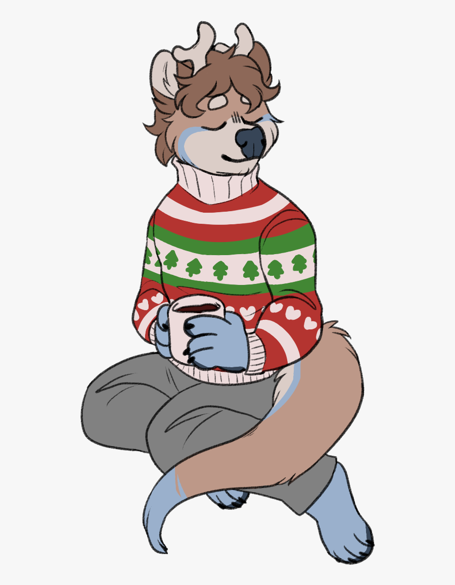 Sweater Weather Except Im Not Going Outside Because - Cartoon, Transparent Clipart