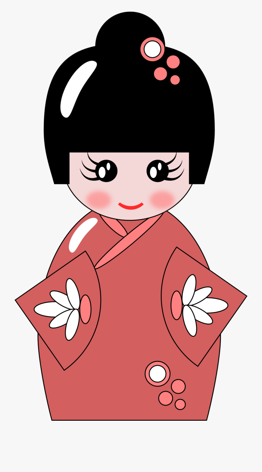 Doll Clipart Public Domain - Japanese Cupie Clip Art, Transparent Clipart
