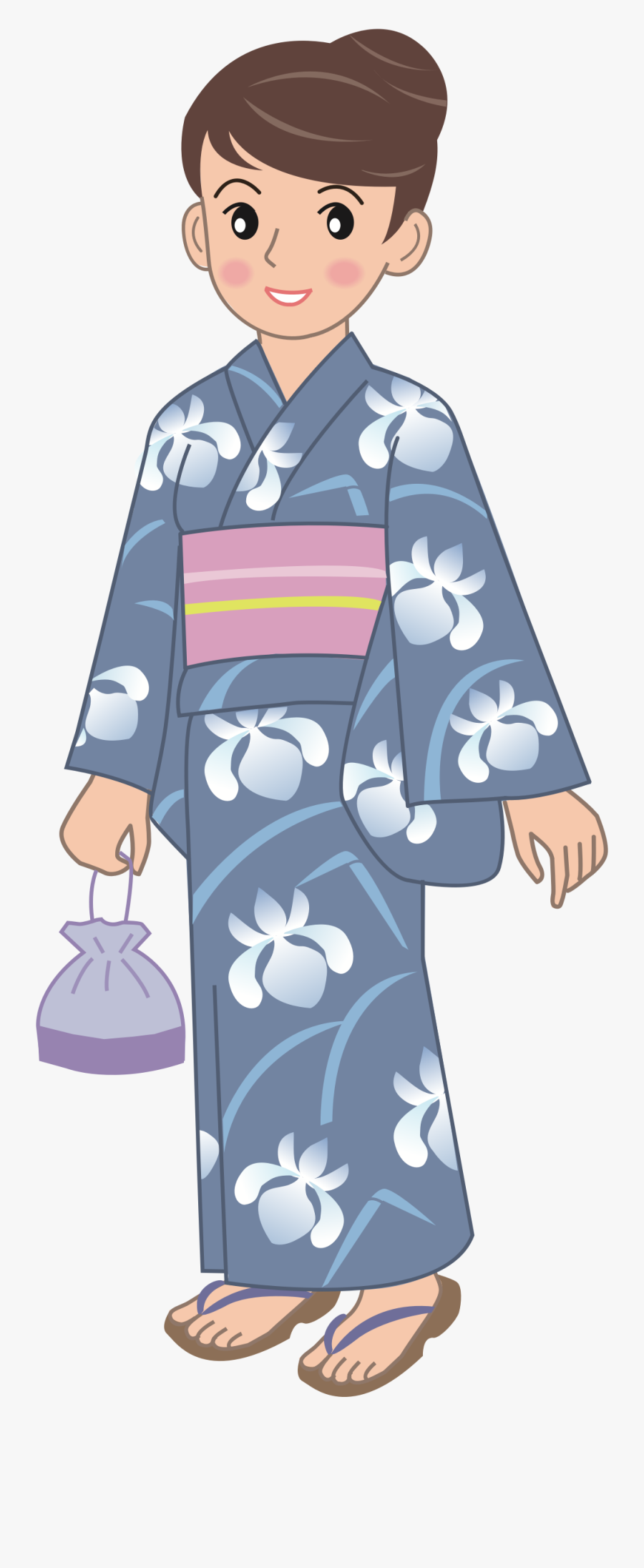 Kimono Clipart Public Domain - Kimono, Transparent Clipart