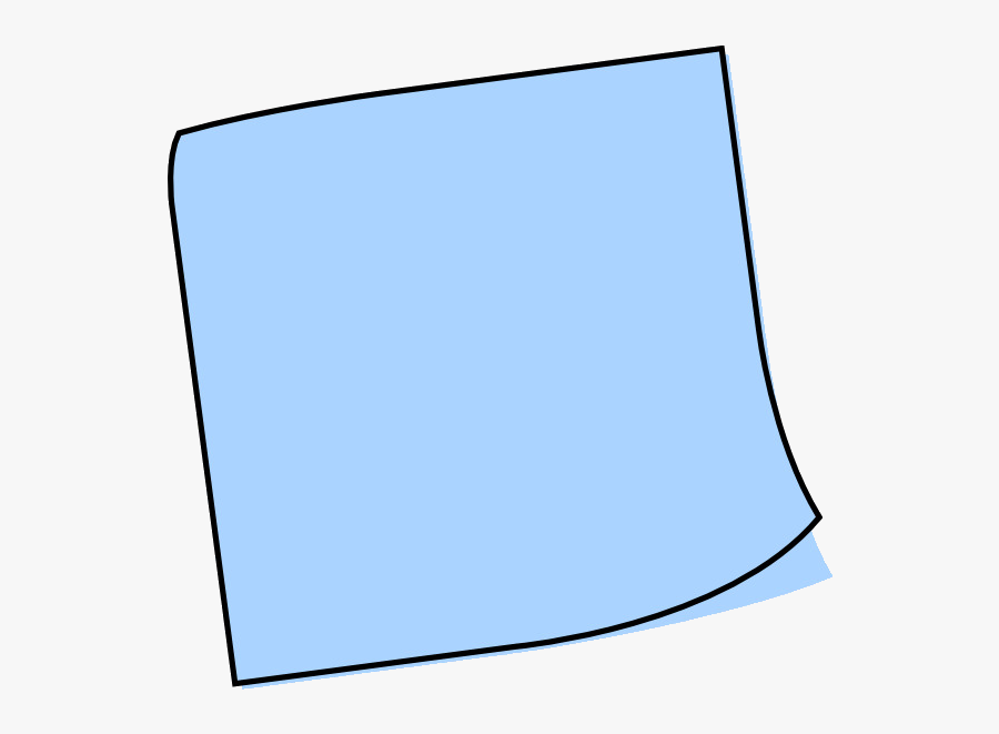 Note Post-it Blue Paper Musical Clip Art Sticky Clipart, Transparent Clipart