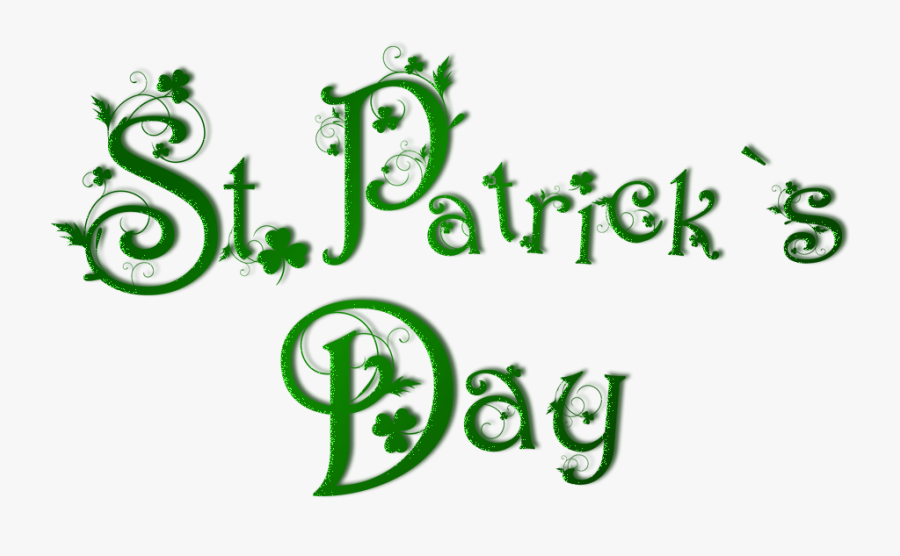 St Patricks Day Green Png Clipartu200b Gallery Yopriceville - St Patricks Day Word, Transparent Clipart