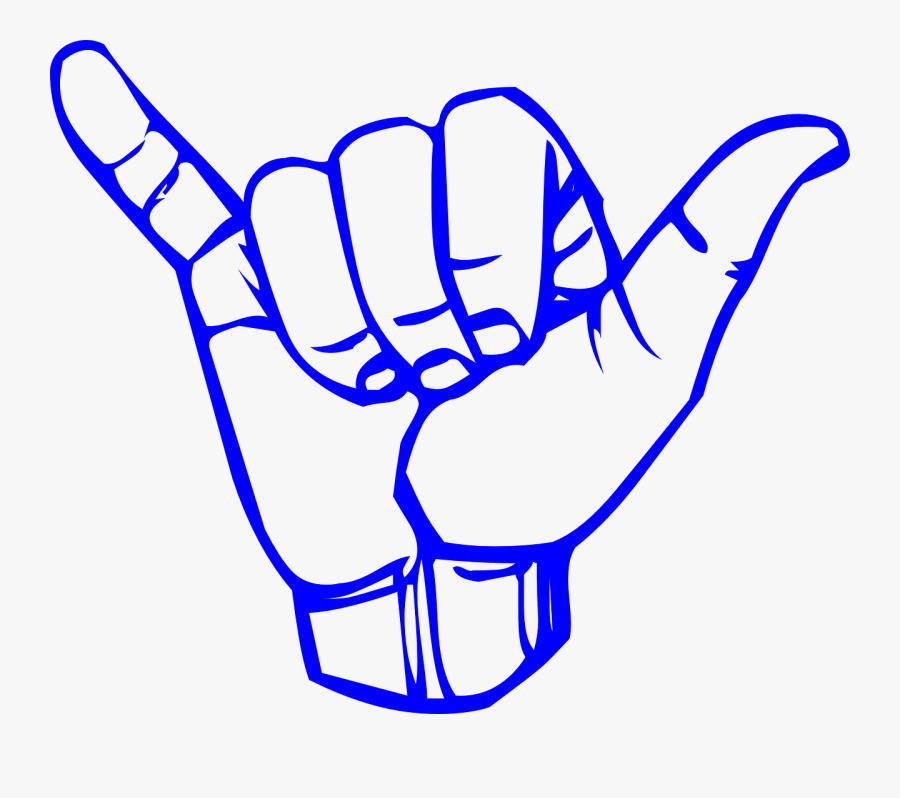 Transparent Yes Clipart - Hang Loose Tie Dye, Transparent Clipart