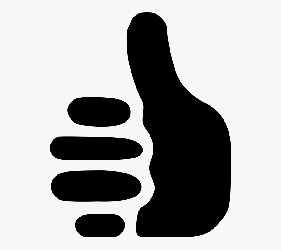 Thumbs Up, Positive, Yes, Okay, Check, Checked, Valid, Transparent Clipart