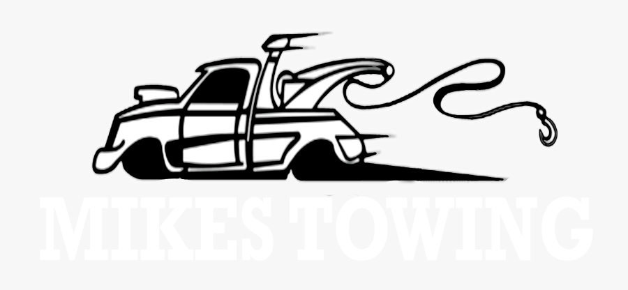 Towing Indianapolis In Cheap Tow Truck Service - Line Art, Transparent Clipart