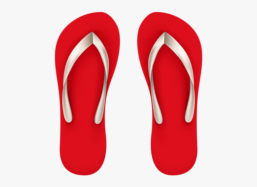 Red Flip Flops Clipart , Free Transparent Clipart - ClipartKey