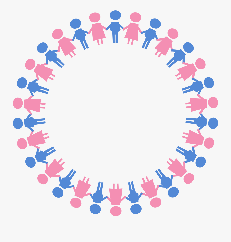 Circle Time Clipart Transparent - Circulo De Maos Dadas Png, Transparent Clipart