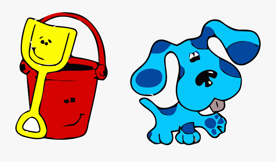 Blue"s Clues Clip Art Bucket Clipart Png - Blues Clues Cartoon Dog, Transparent Clipart
