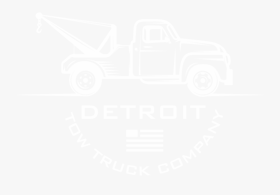 Tow Truck Black And White Logo - Tow Truck Png Black And White, Transparent Clipart