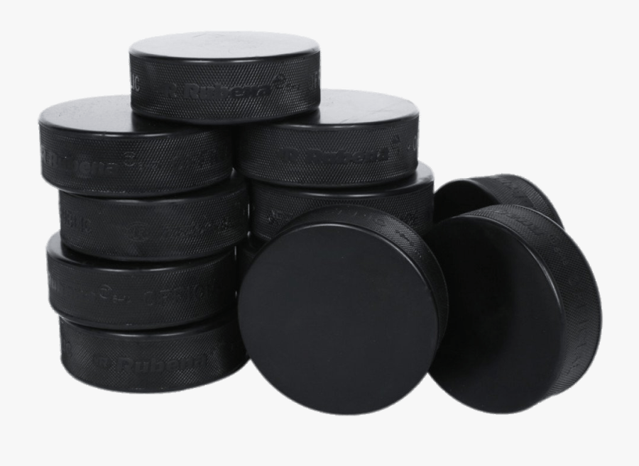 Stack Of Pucks - Hockey Pucks, Transparent Clipart