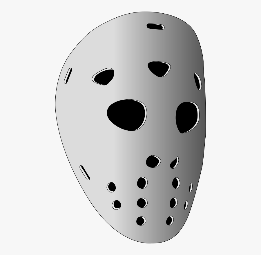 Mask,snout,protective Gear In Sports - Old Hockey Mask Transparent, Transparent Clipart