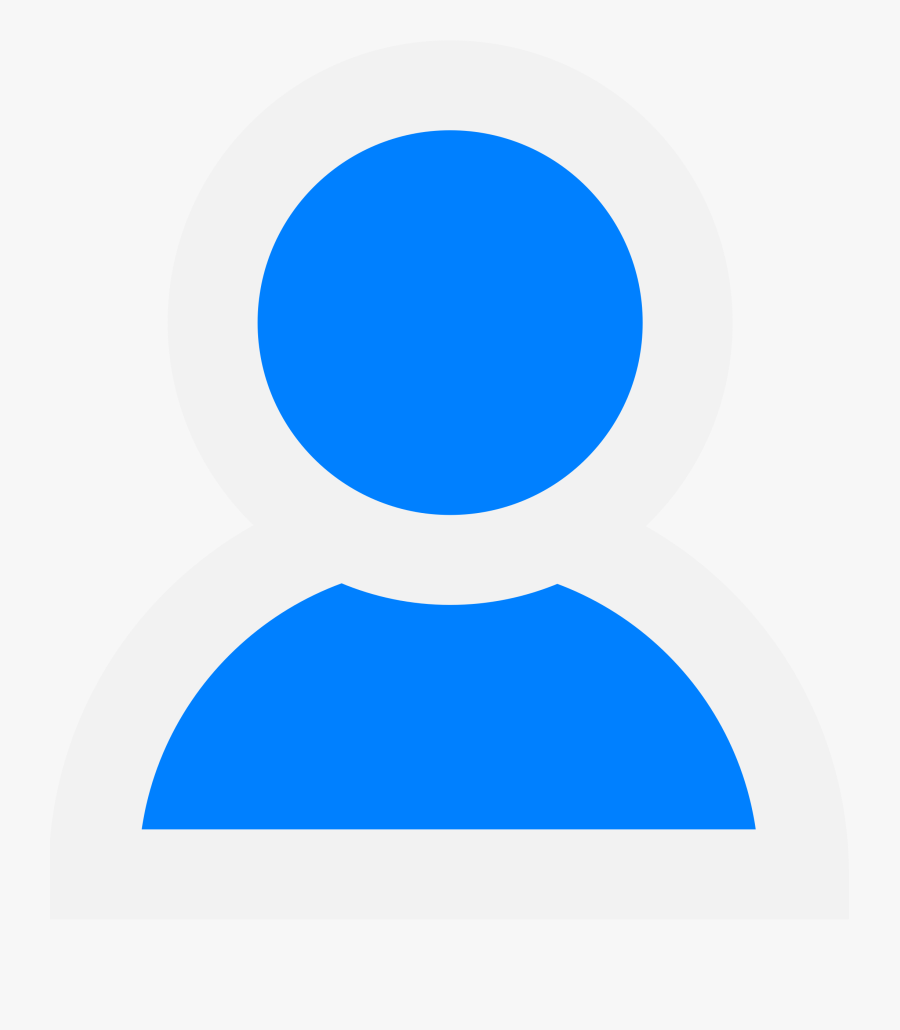 Useful For Developer Avatar Of Blue Clipart Bese64 - User Default Image Jpg, Transparent Clipart