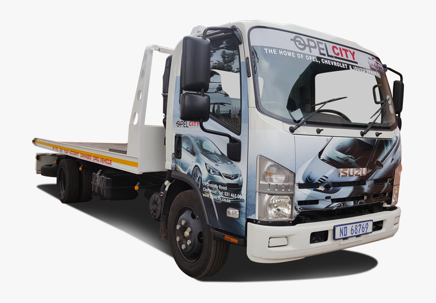 Isuzu Trucks - Trailer Truck, Transparent Clipart