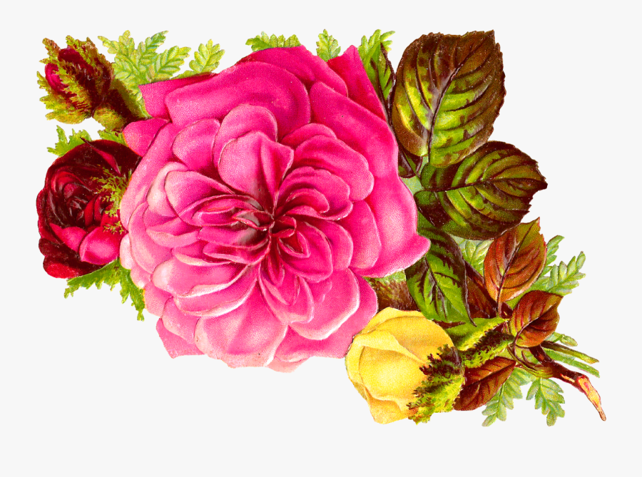 Habrumalas Pink Flower Bouquet Clip Art Images Clipartandscrap - Group Of Flowers Pmg, Transparent Clipart