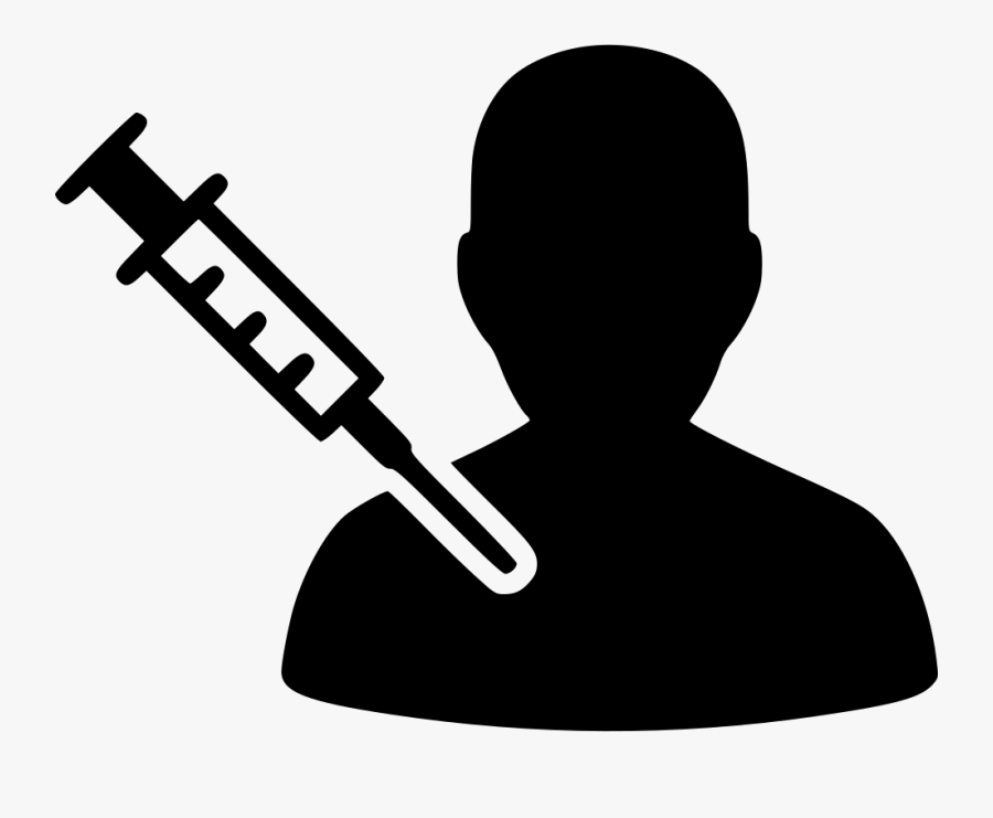 Vaccination Svg Png Icon - Patient Injection Icon, Transparent Clipart