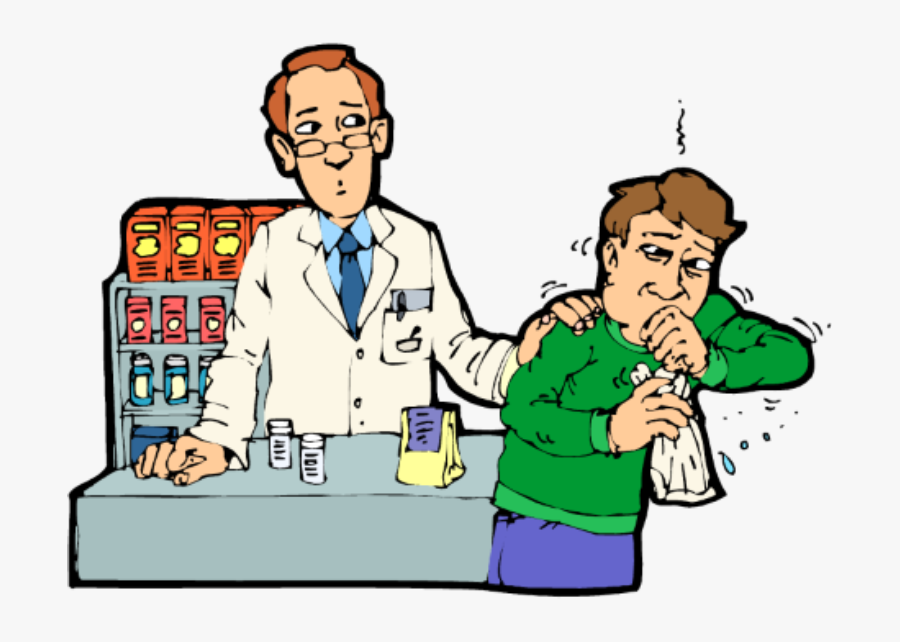 Clip Art Flu Shot Clipart Free - Cartoon, Transparent Clipart
