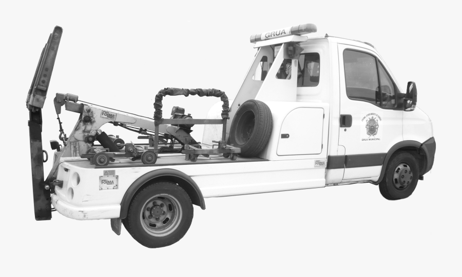Transparent Grua Png - Tow Truck, Transparent Clipart