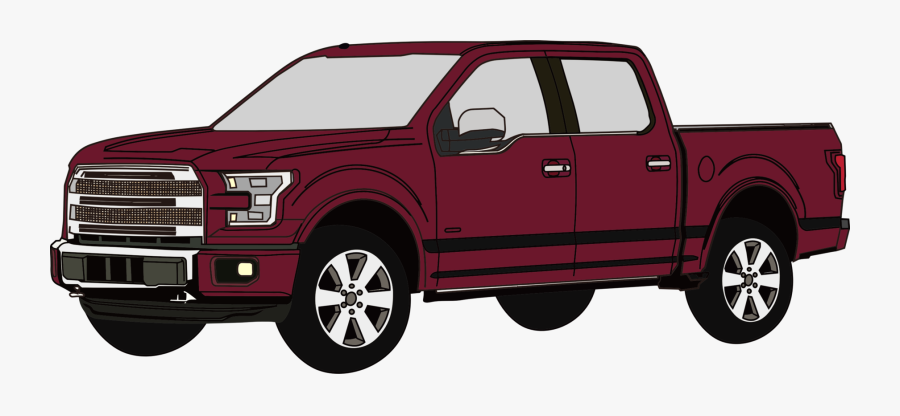 Clip Art Trucks Pickup Huge - Illegal Immigrants In Pick Up Truck, Transparent Clipart