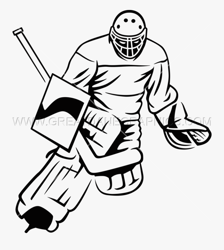 Hockey Goalie Catchu Production Ready Artwork For T, Transparent Clipart