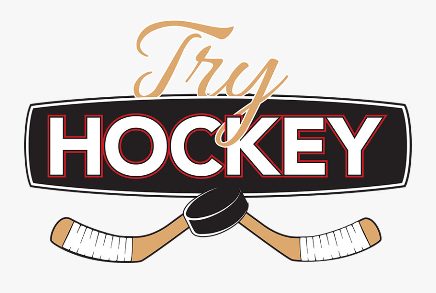 Try Hockey, Transparent Clipart