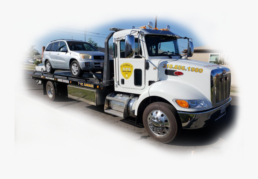 Transparent Tow Truck Png - Trailer Truck, Transparent Clipart