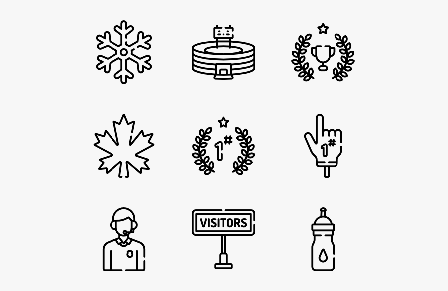 Hockey, Transparent Clipart