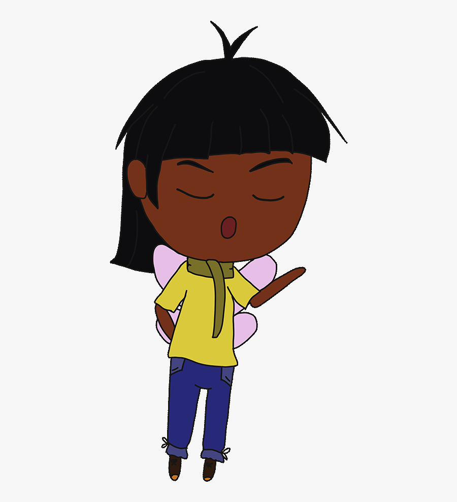 Black Hair Clipart , Png Download - Cartoon, Transparent Clipart