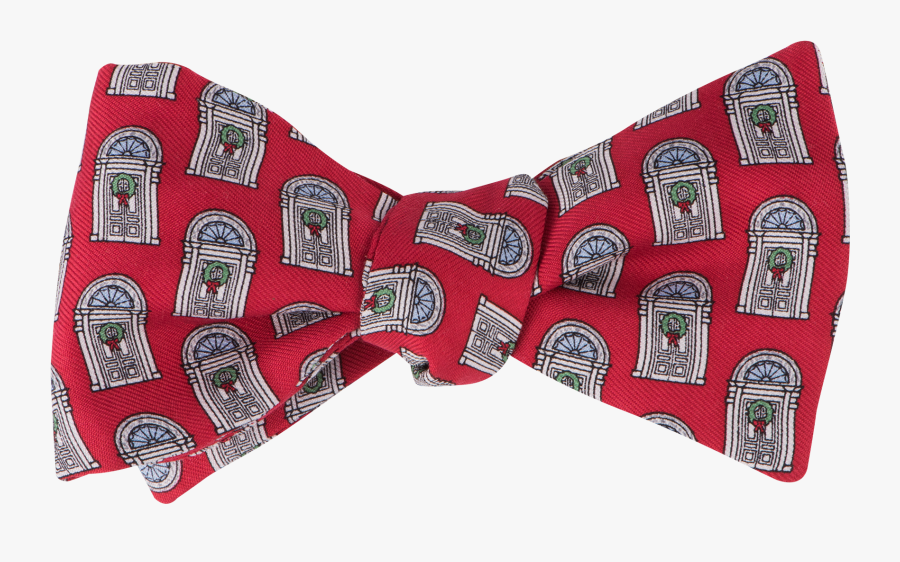 Red Bow Tie Png - Motif, Transparent Clipart