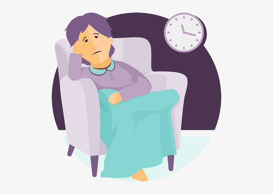 Sleep Chair Cartoon, Transparent Clipart