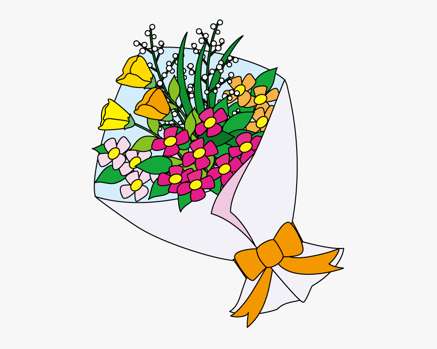 Arrangement - Clipart - Flower Bouquet, Transparent Clipart