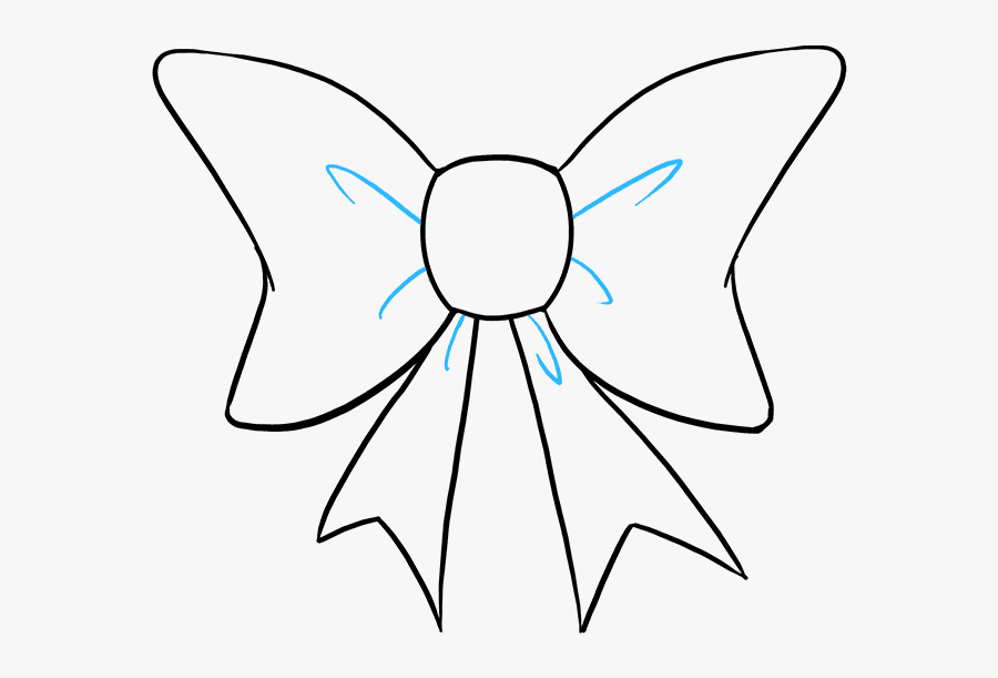 How To Draw Bow Tie Clipart , Png Download - Draw A Bow Tie, Transparent Clipart