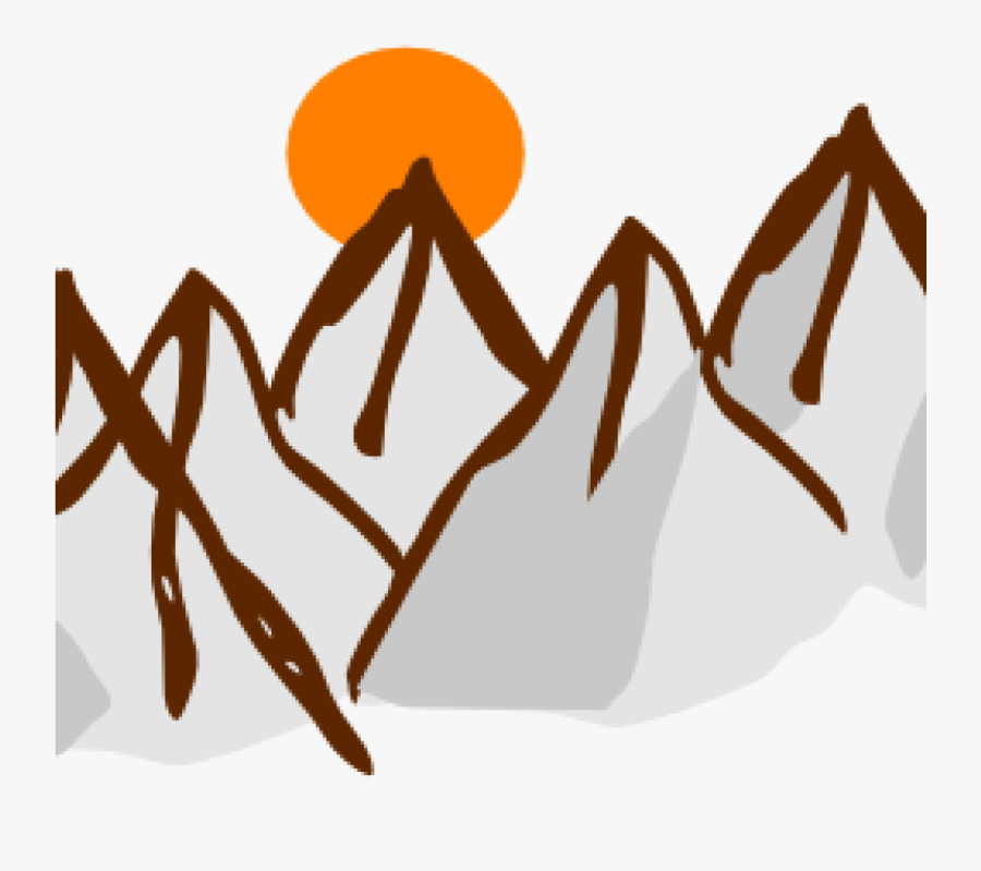 Mountain Range Clip Art Range Clipart Cute Borders - Mountain Range Clipart, Transparent Clipart