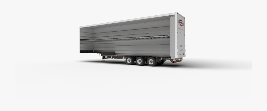 Transparent We"re Moving Truck Clipart - Trailer Truck, Transparent Clipart