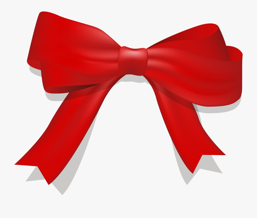 Black And White Red Bowtie Clipart - Cartoon Red Bow, Transparent Clipart