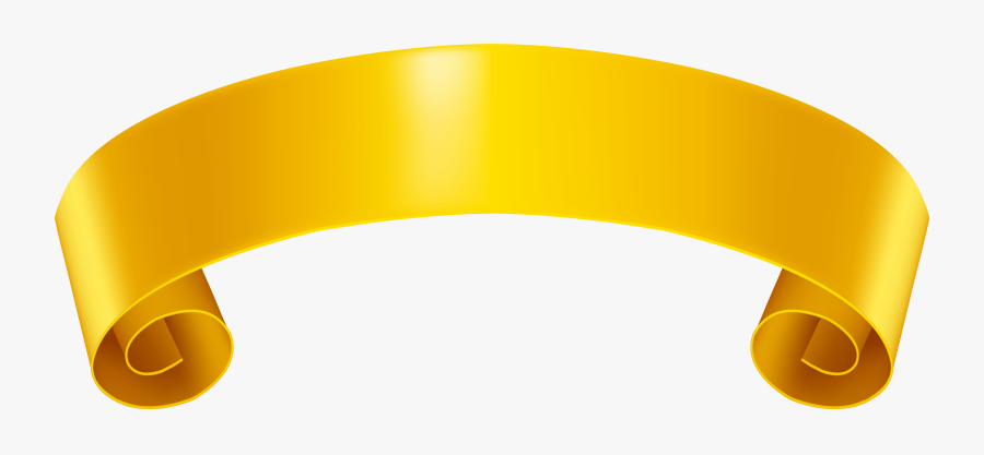 Clip Art Image Gallery - Transparent Yellow Banner Png, Transparent Clipart