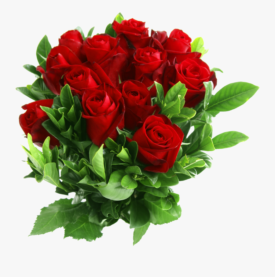 Red Rose Bouquet Png, Transparent Clipart