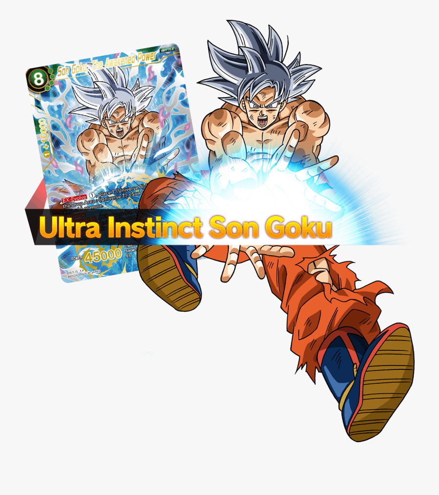 Scr Cards List Posted - Dragon Ball Super Card Game Ui Goku, Transparent Clipart