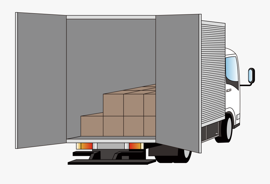 File - Delivery Truck - Svg - Delivery Truck Clipart - Delivery Truck Clipart Png, Transparent Clipart