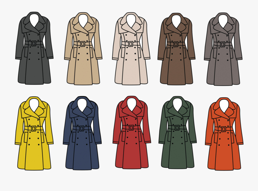 Coat Our Women Clipart Free Cliparts Images On Transparent - Fall Fashion Coat Clipart, Transparent Clipart