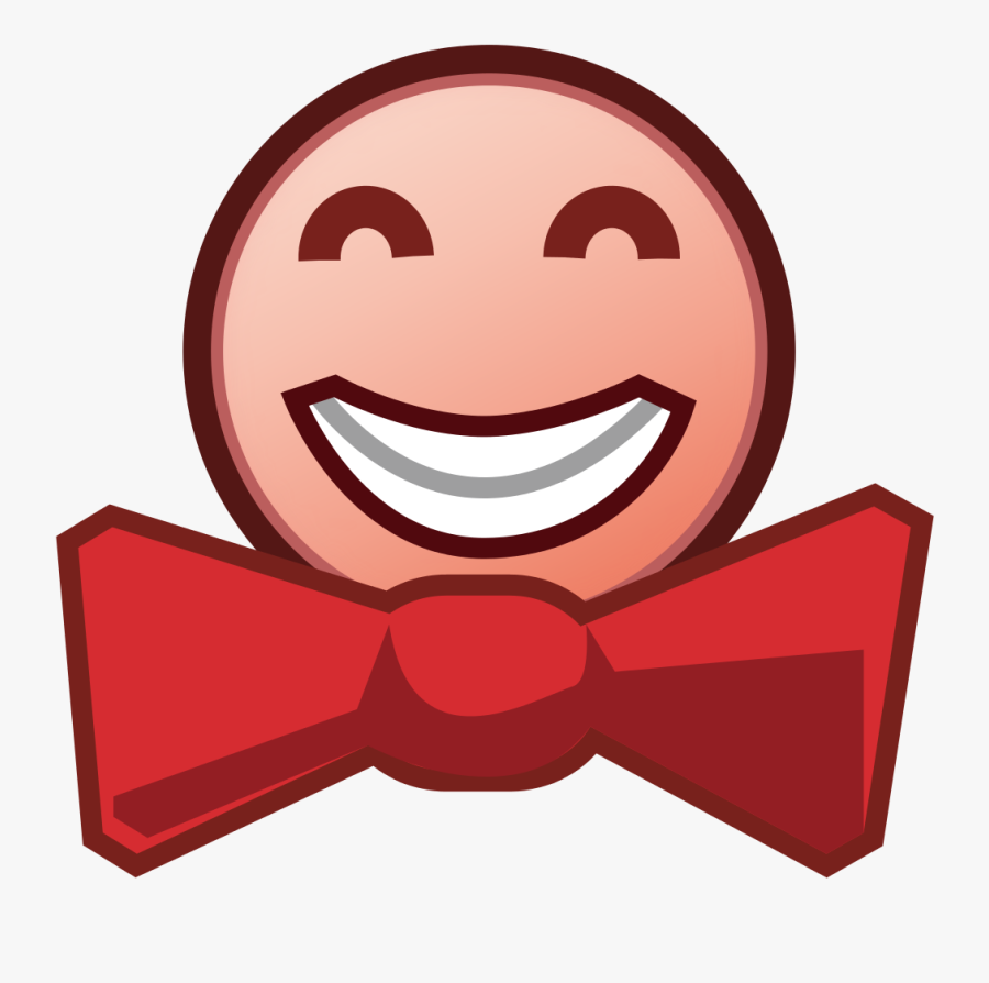 File - Peo-bowtie - Svg - Bowtie Emoji - Bowtie Emoji, Transparent Clipart