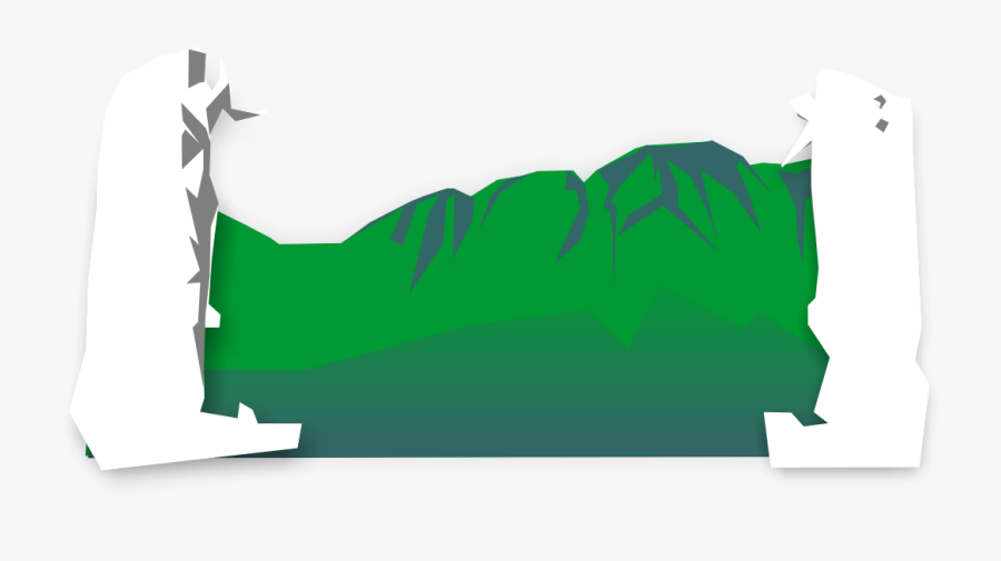 Vector Hills Mountain Terrain Clipart , Png Download - Illustration, Transparent Clipart